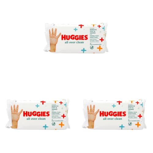 Huggies All Over Clean Baby Wipes (Pack of 168)