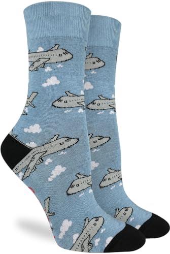 Good Luck Sock Women's Jumbo Jets Socks, Adult