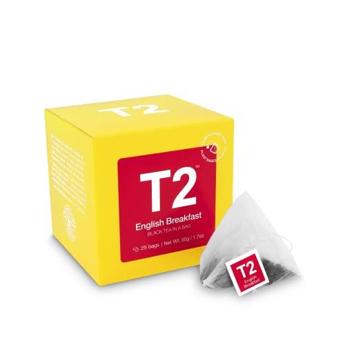 T2 English Breakfast Teabags x25 50g