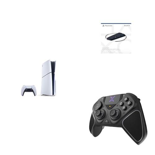 Playstation 5 Slim Complete Bundle: Console + Vertical Stand + Turtle Beach Victrix Controller