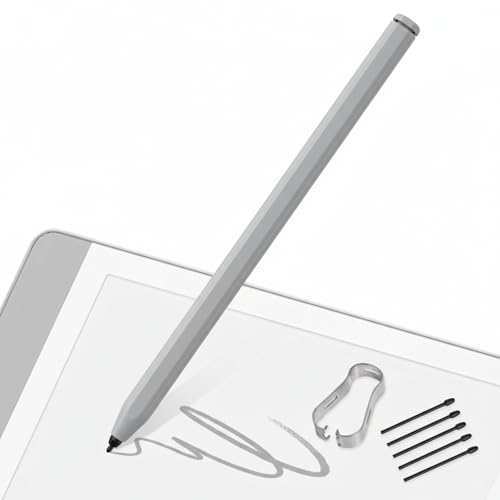 Stylus Compatible with Remarkable 2 Pen, EMR Stylus with Eraser | 4096 Pressure Level, Tilt Sensitivity & Magnetic Adsorption, Kindle Pen Compatible with Remarkable 2/1/Kindle Scribe