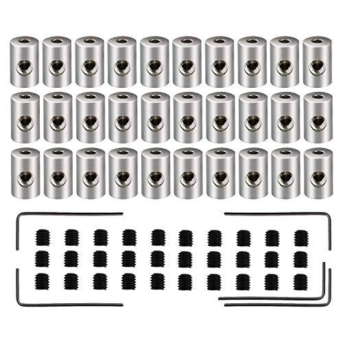 BEADNOVA Pin Keeper with Allen Wrench Pin Back for Backpack Enamel Pins Label Pins Locking (50pcs, Allen Wrench Included)