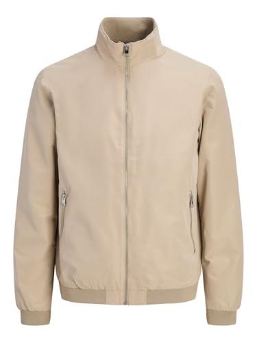 Jack and Jones Mens Bomber Jacket, Black, M
