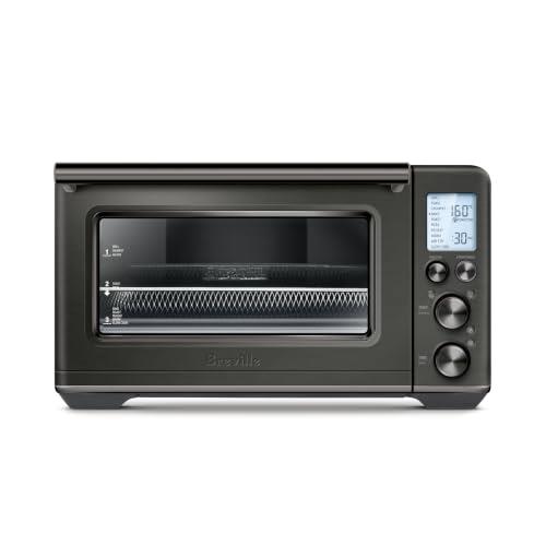 Breville Smart Oven Air Fry Counter top Oven, Noir Black, BOV860NRE4IAN1