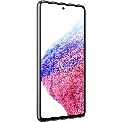 Samsung Galaxy A53 5G Mobile Phone SIM Free Android Smartphone 128 GB Black