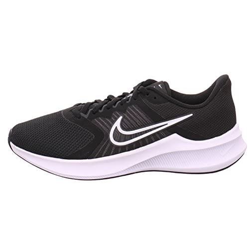 Nike Women's Downshifter 11 Running Shoes, Size US 6, Black/Dark Smoke Grey/White