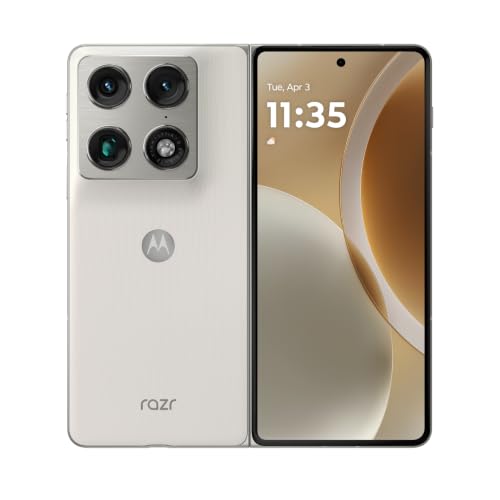 Motorola RAZR FOLD 5G, 256GB, Lily White