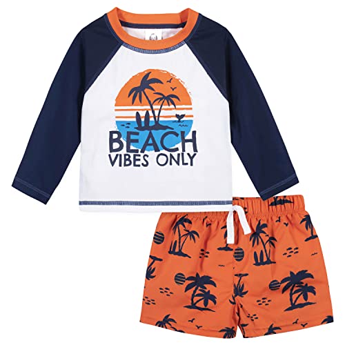 Gerber Boys' 2-Piece Swimsuit Set
