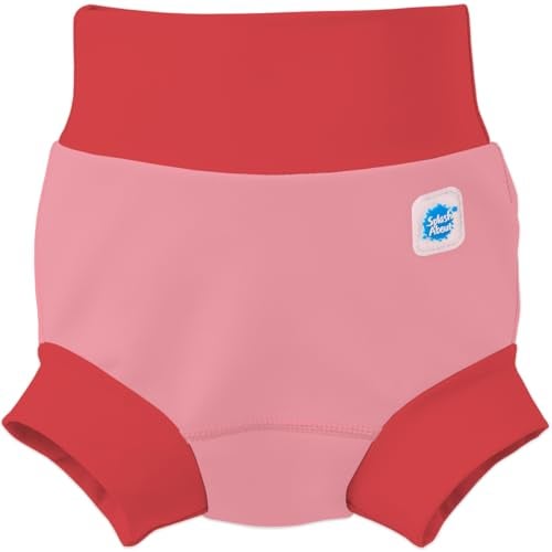 Splash About Happy Nappy Duo, Pink/Red, 3-6 Months
