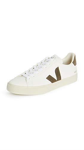 Veja Men's ChromeFree Leather Campo Trainers White 10