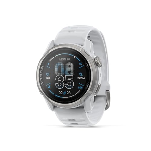 COROS APEX 4 42MM White with Silicone Band