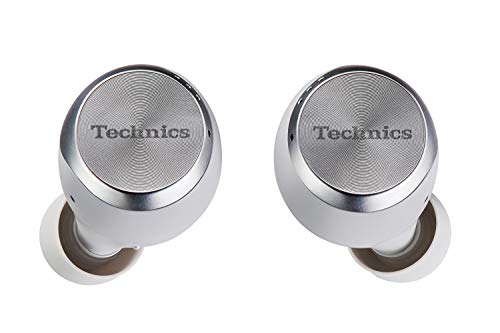 Technics EAH-AZ70WE-S True Wireless in-Ear Premium Class Headphones (Noise Cancelling, Voice Control, Wireless) Silver