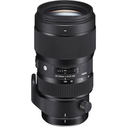 Sigma 4693954 50-100mm f/1.8 DC HSM Art Lens for Canon, Black