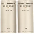 RØDE NT5 Premium ½ Small-Diaphragm Condenser Microphone (Matched Pair) for Music Production and Instrument Recording