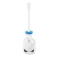 OXO 1281600 Good Grips Compact Toilet Brush and Canister White 6" x 4-3/4" x 17-1/4" h