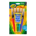 Crayola Paint Brush Pens 5 Washable Classic Colours, Painting, Artist, Art Supplies