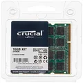 Crucial 16GB kit (8GBx2) DDR3 1600 MT/s (PC3-12800) CL11 SODIMM 204pin 1.35V/1.5V RAM for Mac, CT2K8G3S160BM