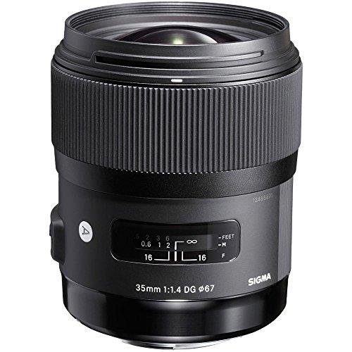 Sigma 4340954 35mm f/1.4 DG HSM Art for Canon, Black