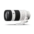 Sony SEL70200G Full Frame E-Mount FE 70-200mm F4 G OSS Lens, White