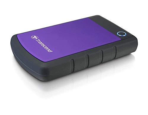 Transcend 2TB, 2.5" Portable HDD, StoreJet H3, Purple, Anti-Shock