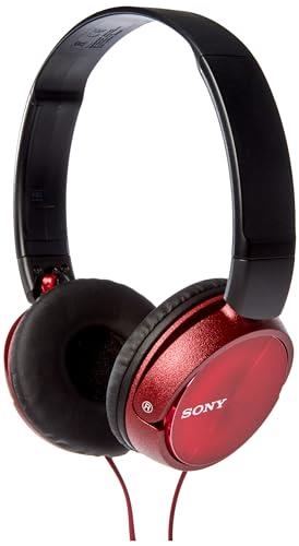 Sony MDR-ZX310 Foldable Headphones - Metallic Red (International Version)