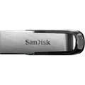 SanDisk 128GB Ultra Flair USB 3,0 Flash Drive - SDCZ73-128G-G46,Black, Silver