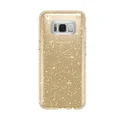 Speck Samsung Galaxy S8 Presidio Clear + Glitter Case, Scratch-Resistant IMPACTIUM 8-Foot Drop Protected Phone Case that Resists UV Yellowing, Clear/Gold