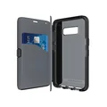 Tech21 - Evo Wallet Protective Case with Card Storage T21-5589, Designed for Samsung S8 T21-5589 - Black