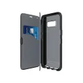 Tech21 - Evo Wallet Protective Case with Card Storage T21-5589, Designed for Samsung S8 T21-5589 - Black