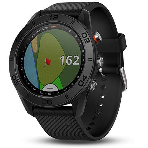 Garmin Approach S60, Sleek GPS Golf Watch, Black With Band