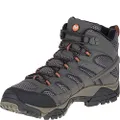 Merrell Men's Moab 2 Mid Gtx High Rise Hiking Shoes, Gray Black, 11.5 US