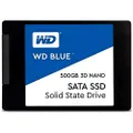 Western Digital WDS500G2B0A 2.5" 500GB SSD Blue SATA3 6Gbs, 3D NAND, Read 560MB/s, Write 530MB/s, 179K IOPS