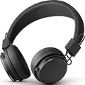 URBANEARS 1002580 Plattan IBluetooth Wireless On-Ear Headphones, with 30+ Hours of Cord Free Playtime, Intuitive Control Knob and Convenient, Collapsible Design, Black