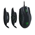 Razer RZ01-02410100-R3M1 Naga Trinity Chroma MMO Gaming Mouse , Up to 19 Programmable buttons- Interchangeable Side, Black