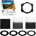 Cokin Expert ND Creative Kit - Includes M (P) Series Filter Holder, 2-Stop ND (153), Gnd 2-Stop (121M), Gnd 3-Stop Hard (121), 4 Adaptor Rings -52mm, 55mm, 58mm, 62mm