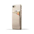 Mujjo Leather Wallet Case for iPhone 7 and 8, Champagne