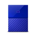 WD 2TB Blue My Passport Portable Hard Drive - USB3.0 - WDBYFT0020BBL-WESN