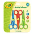 CRAYOLA 81-1323 My First Safety Scissors, Toddler Art Supplies, 3ct, Junior