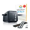 Plustek OpticFilm 8200i SE, 35mm Film & Slide Scanner. 7200 dpi / 48-bit Output. Integrated Infrared Dust/Scratch Removal. Bundle Silverfast SE Plus 9, Support Mac and PC.