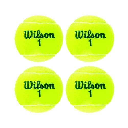 WILSON WRT110000 Championship Extra Duty Tennis Ball, 4 Piece Yellow