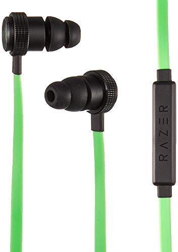 Razer Hammerhead Pro V2 Analog Gaming and Music in-Ear Headset, Black/Green (RZ04-01730100-R3A1)