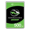 Seagate 500GB Barracuda SATA 6Gb/s 128MB Cache 2.5-Inch 7mm Internal Hard Drive (ST500LM030)