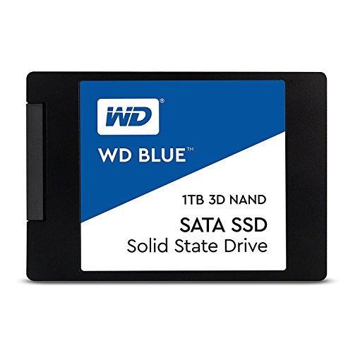 Western Digital WDS100T2B0A 2.5" 1TB SSD Blue SATA3 6Gbs, 3D NAND, Read 560MB/s, Write 530MB/s, 179K IOPS