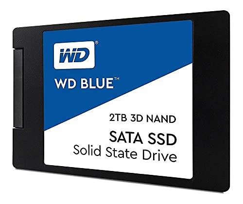 Western Digital WDS200T2B0A Blue 2TB 2.5" SATA SSD 560R/530W MB/s 95K/84K IOPS 500TBW 1.75M hrs MTBF 3D NAND 7mm 5yrs Wty