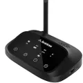 Avantree Oasis Plus Certified aptX HD Bluetooth 5.0 Transmitter Receiver for TV, Soundbar PassThrough, Class 1 Long Range, Voice Guide, Touch Screen, aptX Low Latency Audio Adapter for 2 Headphones