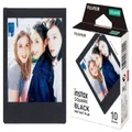 Instax Fujifilm SQUARE Film, Black (10 pack)