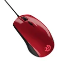 SteelSeries Rival 100, Optical Gaming Mouse - Forged Red