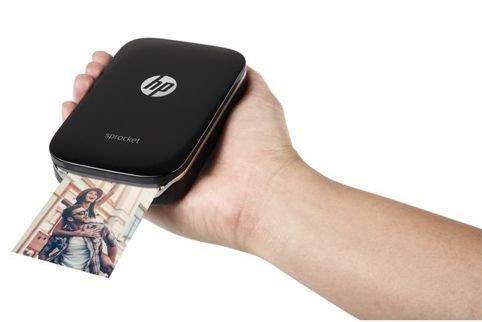 HP Sprocket Photo Mobile Printer (Black)