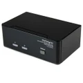 StarTech.com 2 Port Dual DVI USB KVM Switch with Audio and USB 2.0 Hub (SV231DD2DUA)