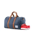 Herschel Supply Co. Sports Duffel, 11.75"(H) x 20.5"(W) x 11"(D), Navy/tan Synthetic Leather, One Size